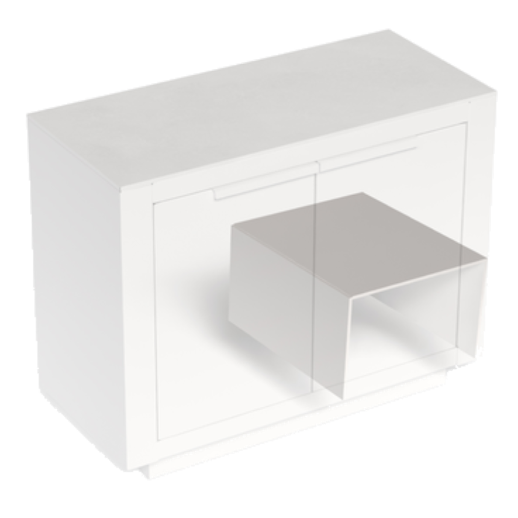 [PR01-RIP-M] Falera Internal Storage Shelves for Sideboards (Sage Green)