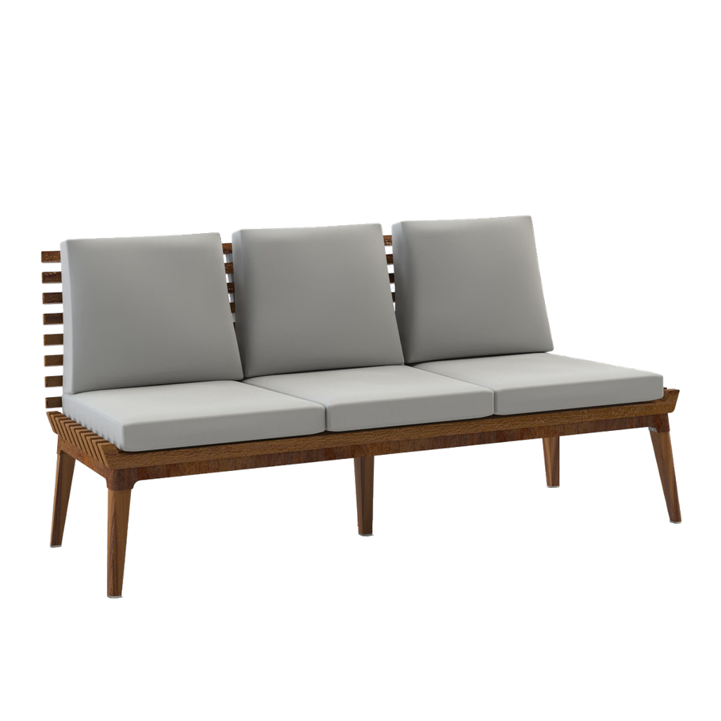 Masuria Nexo 3-Seater Garden Sofa (Corten)