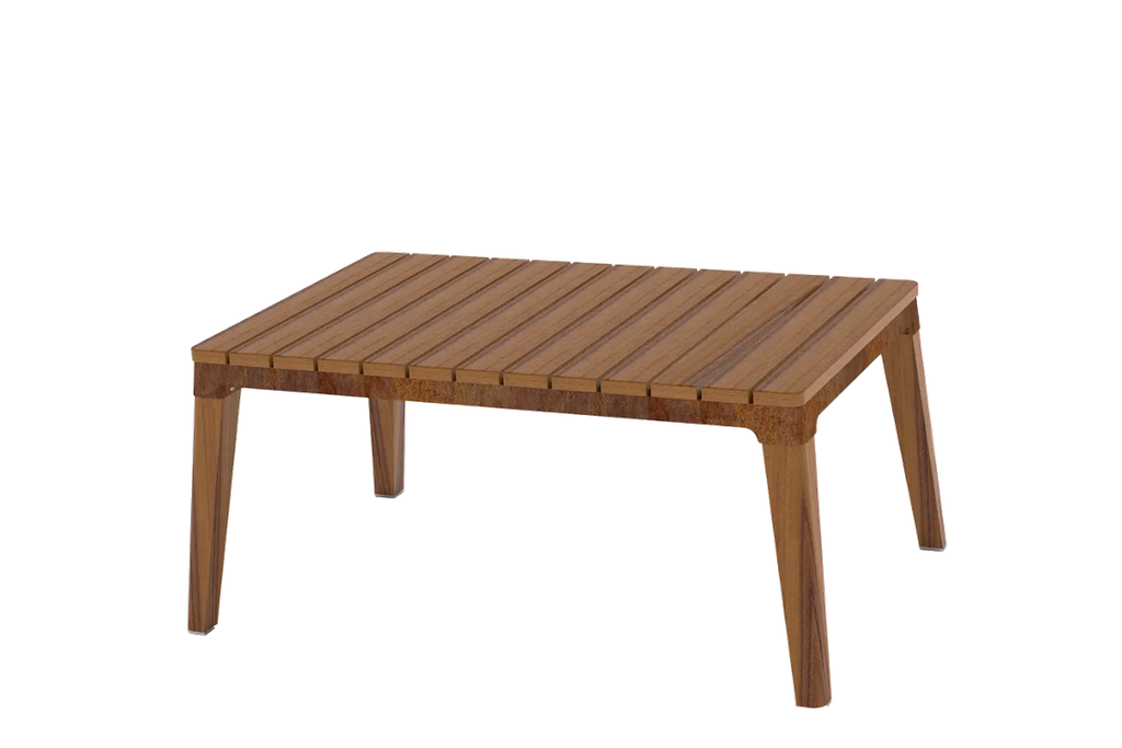 Masuria Nexo Moderner Couchtisch mit Stahlrahmen