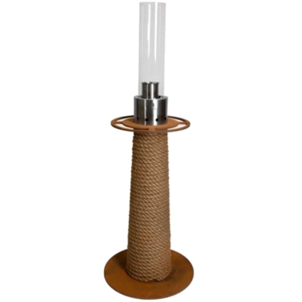 Masuria Juno Coastal Bioethanol Fire Lamp (Corten)