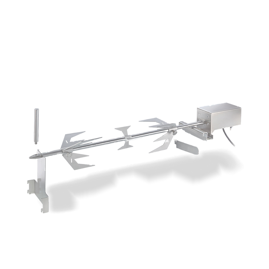 [Z050DAEU] Flammkraft Premium Rotisserie-Spies für Block-Serie Grills (BLOCK D (Gen. 4))