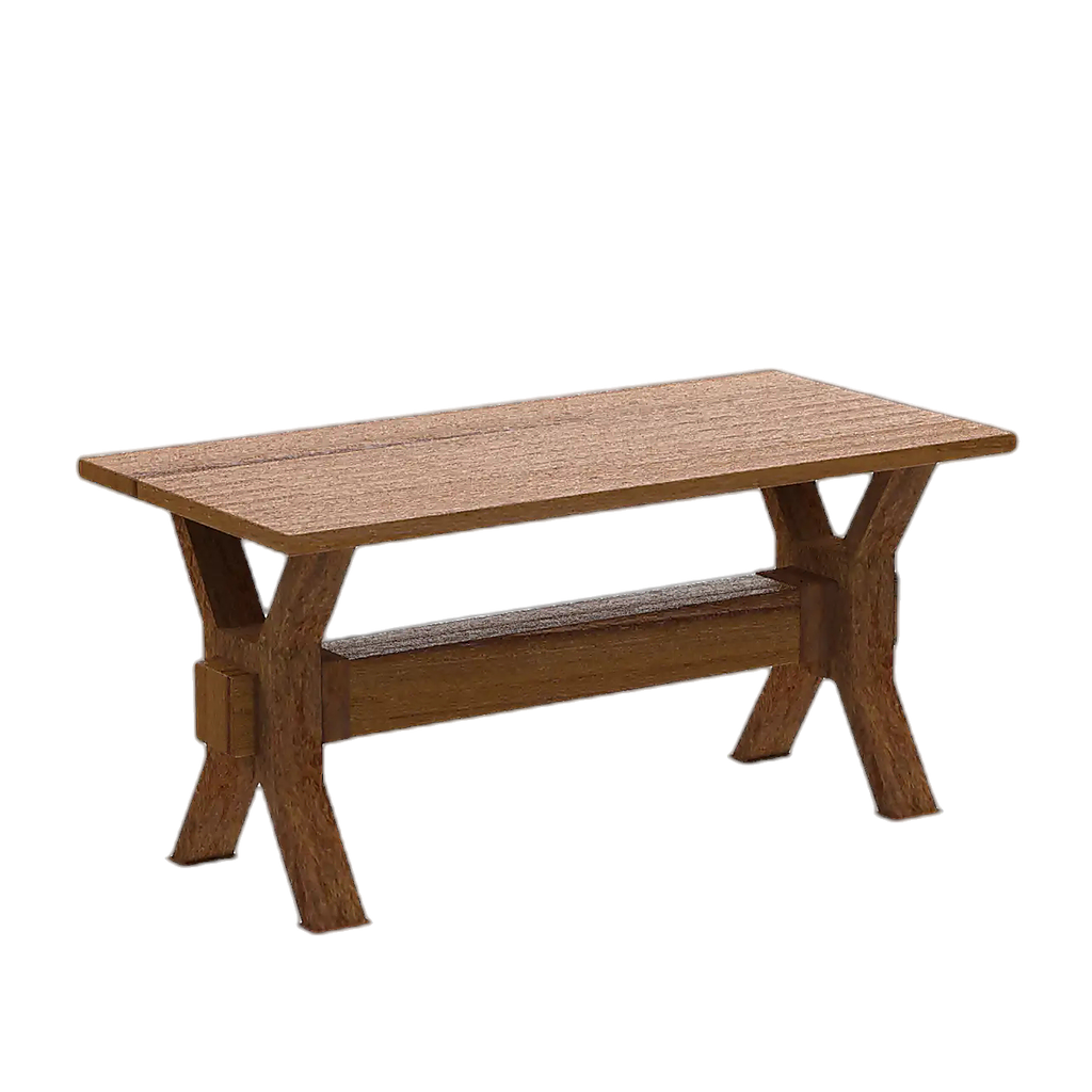 Masuria Country Outdoor-Esstisch - 160 cm (Corten)
