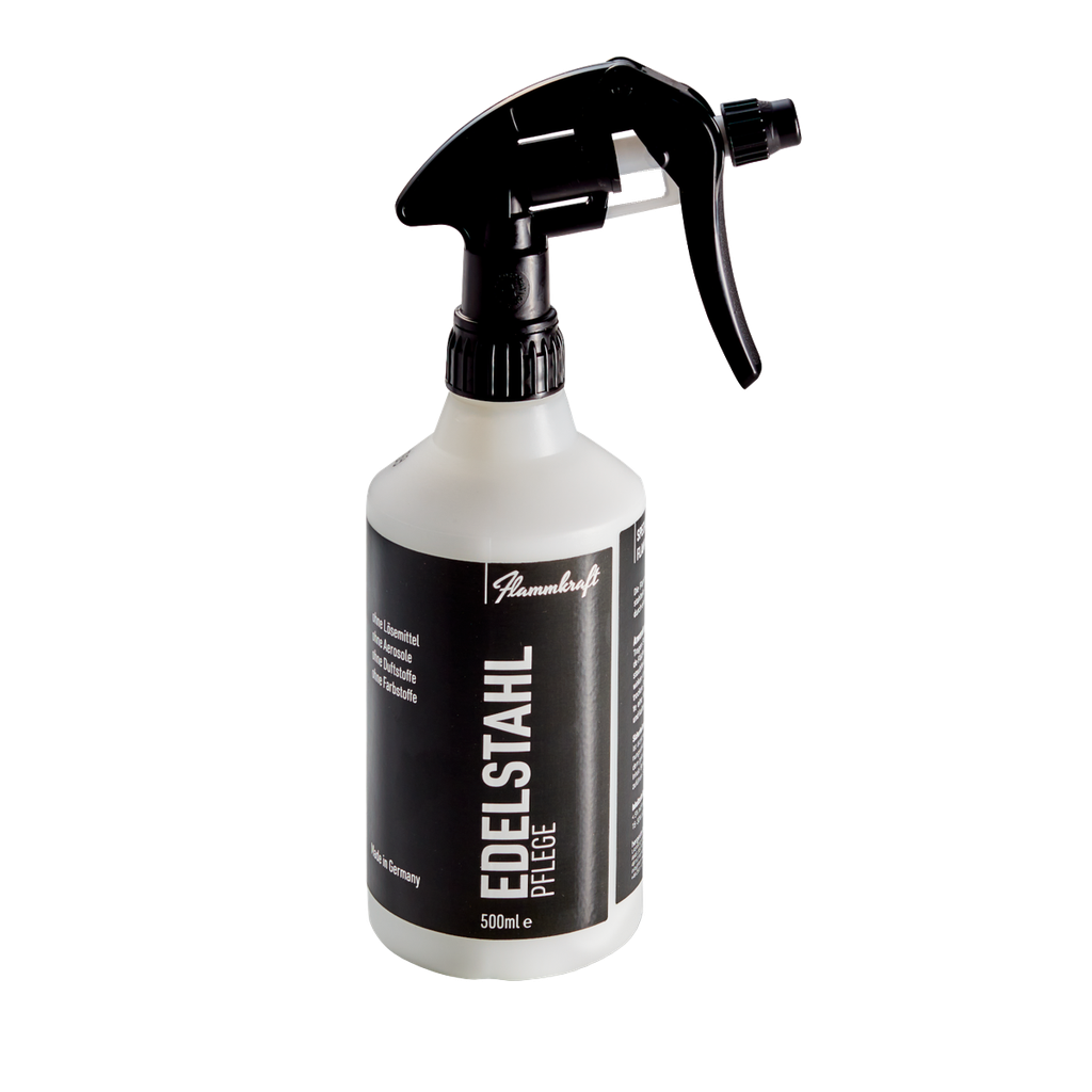 [Z092XADE] Flammkraft Grill Cleaning and Stainless Steel Care Collection (Edelstahl-Pflege)