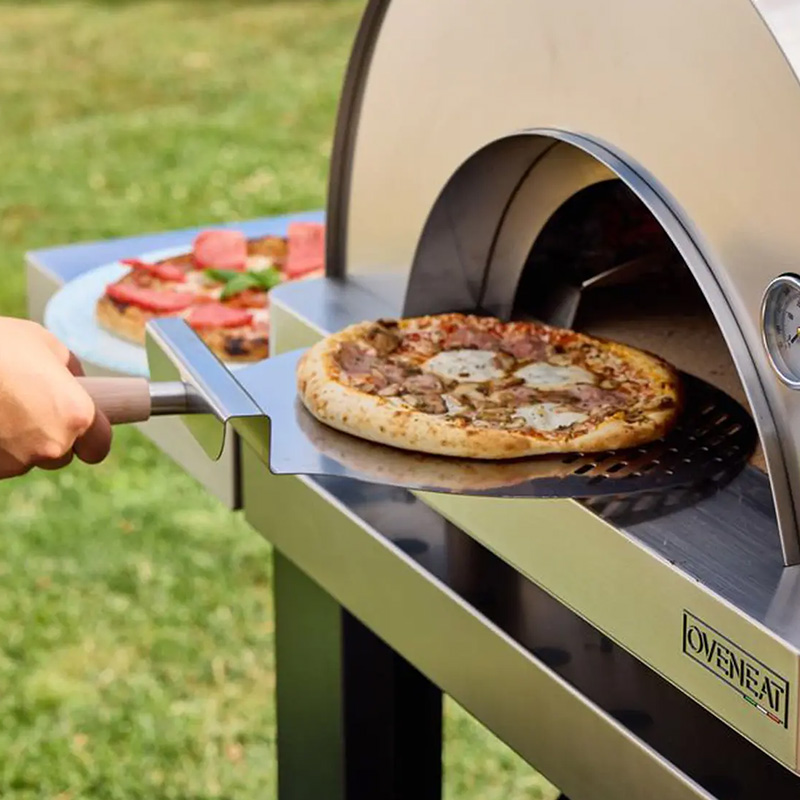 [FXMD-5P-LGIA] Alfa Forni Moderno 5Pizze Holz - Feuer Gelb